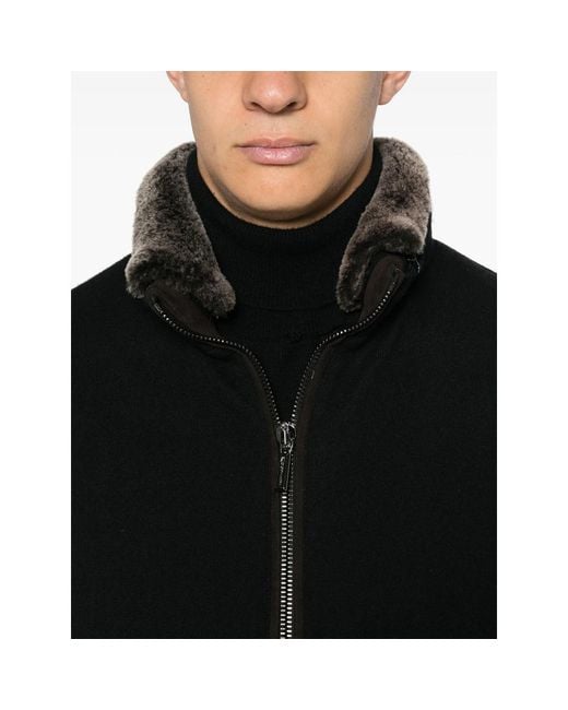 Moorer Black Bellati-Mrw Jacket for men