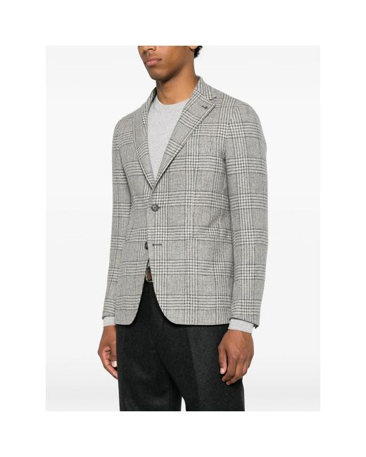 Tagliatore Gray Jackets for men