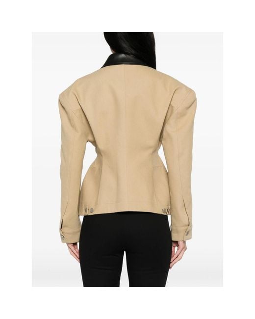 LA PISCINE Natural Sculpted Worker Jacket
