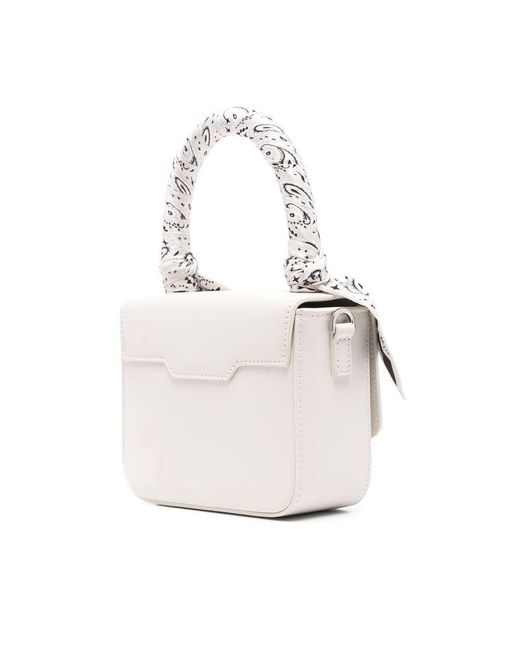 Amiri White Micro Ma Bag