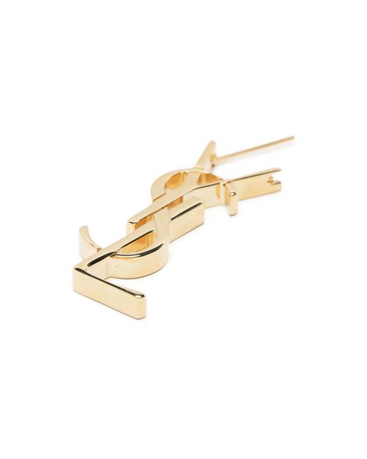 Saint Laurent Metallic Earrings
