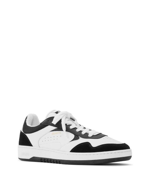 Axel Arigato White Arlo Panelled Low-Top Sneakers for men