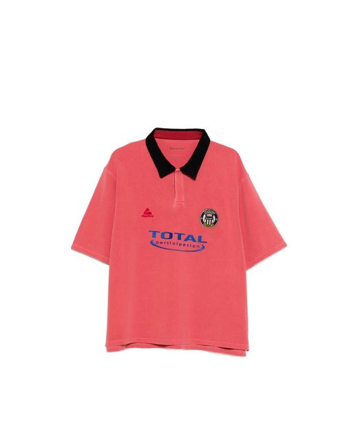 Martine Rose Red Polo Shirts for men