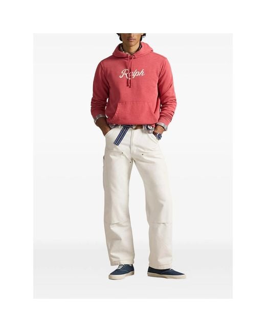 Ralph Lauren Red Sweatshirts for men