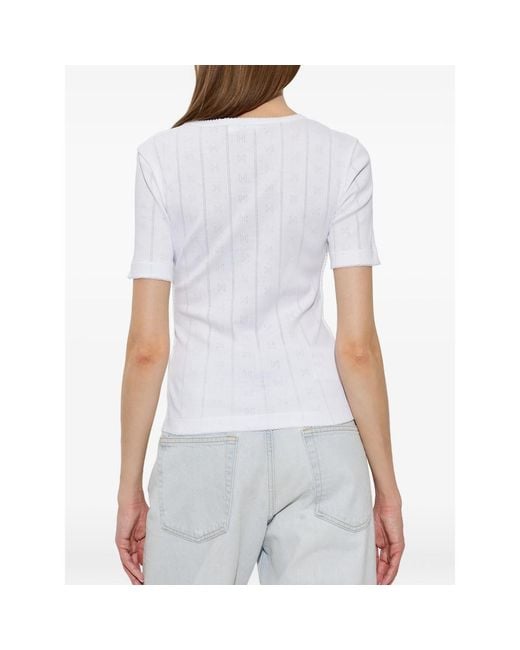 Ganni White Tops