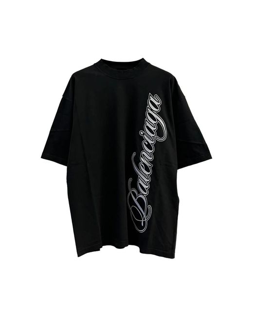 Balenciaga Black T-Shirts & Vests for men