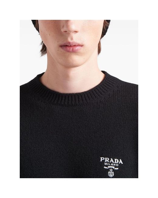 Prada Black Sweaters & Knitwear for men