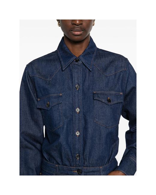 A.P.C. Blue Dresses
