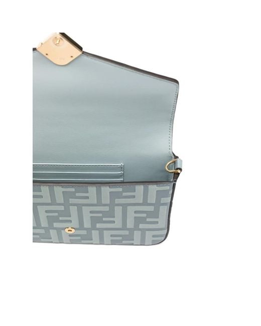 Fendi Blue Tote Bags