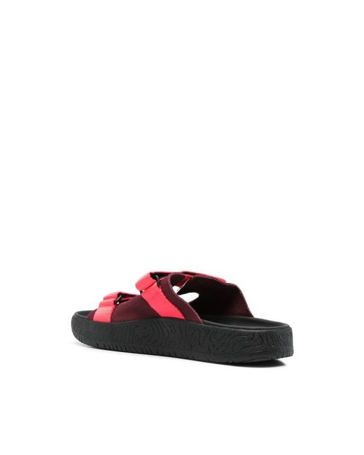 Veja Red Strap Sandals
