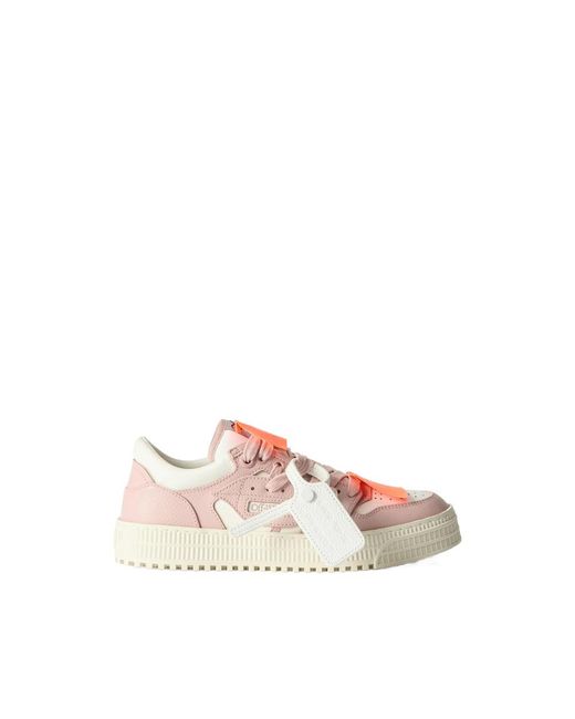 Off-White c/o Virgil Abloh Pink Off-Court 3.0 Low-Top Sneakers