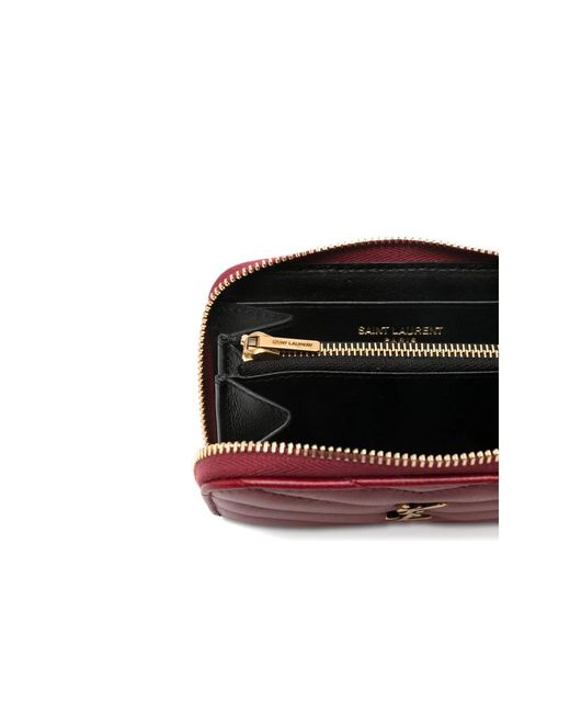 Saint Laurent Red Wallets & Purses