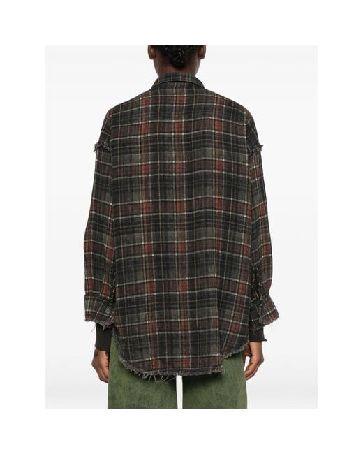 R13 Gray Shirts for men