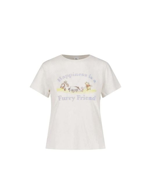 Re/done White T-Shirts And Polos