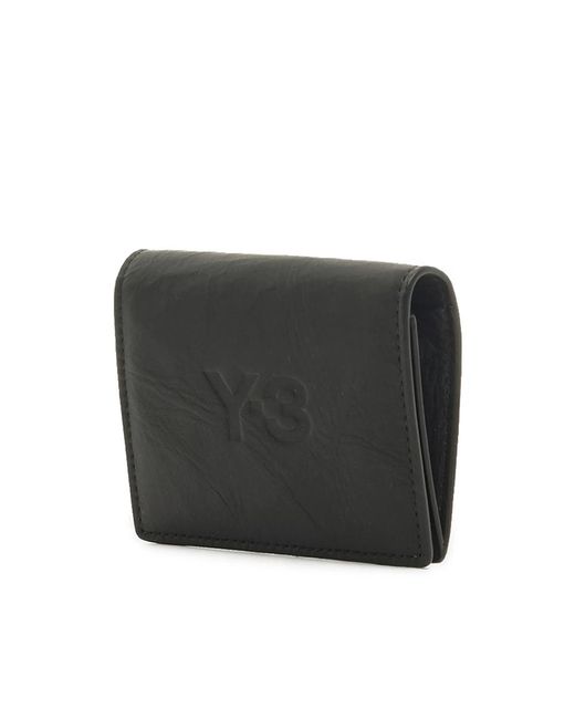 Y-3 Black Small Leather Goods for men