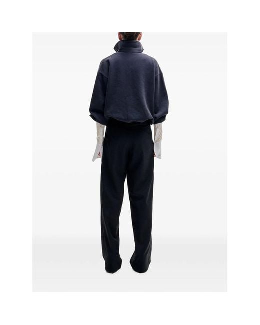 DARKPARK Black Belted Pleated Trousers