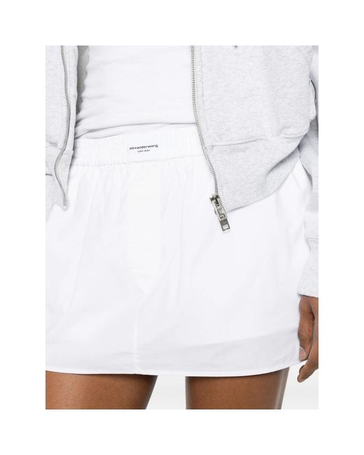 Alexander Wang White Shorts