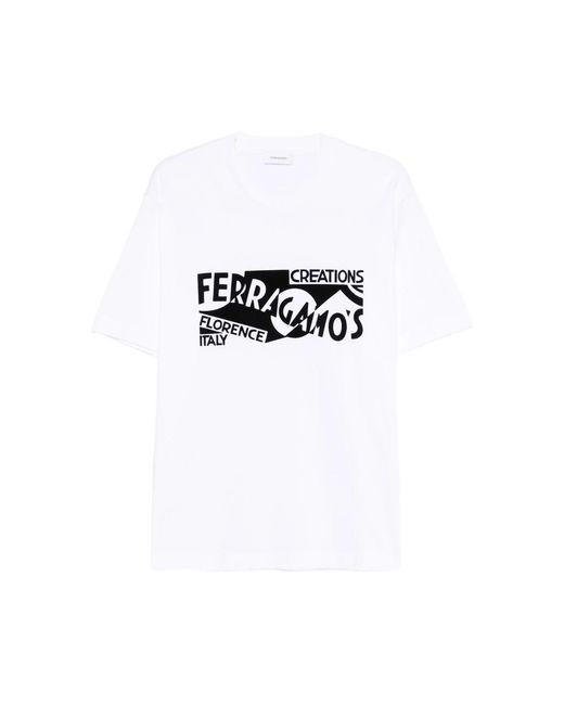 Ferragamo Black T-Shirts & Vests for men