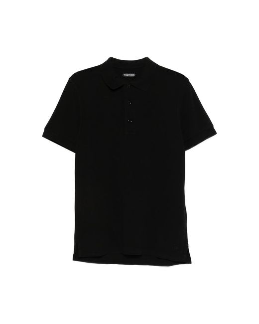 Tom Ford Black Polo Shirts for men