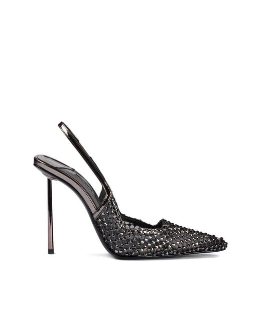Le Silla Black 120Mm Gilda Pumps