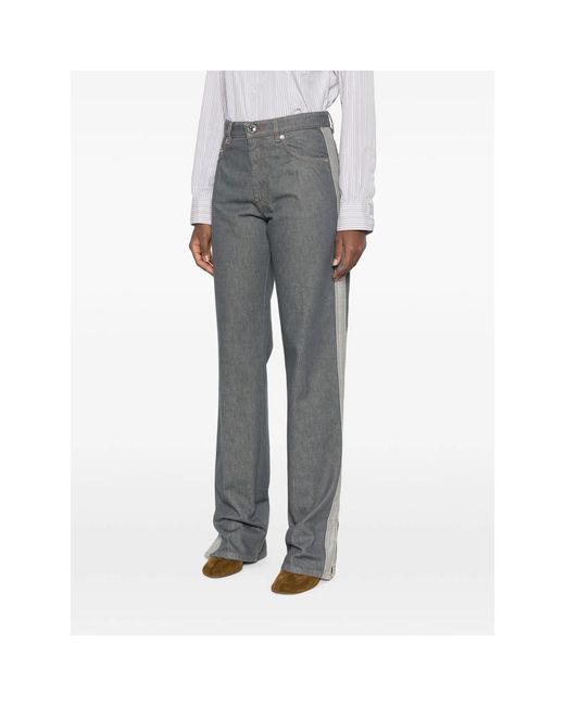 Sportmax Gray Denim