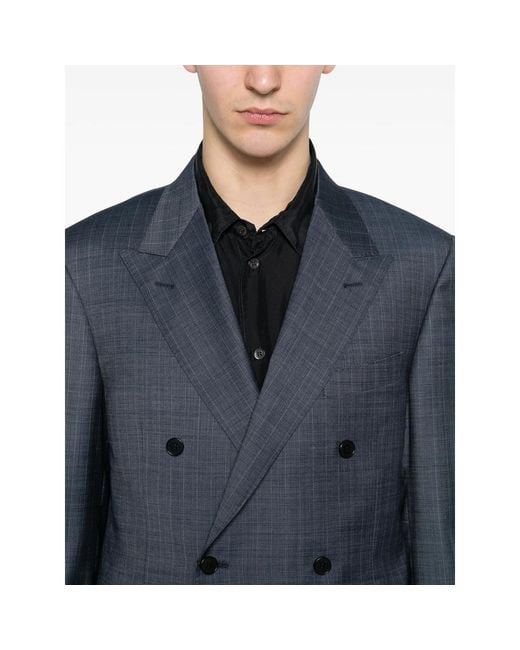 Canali Blue Suit Pinstripe for men