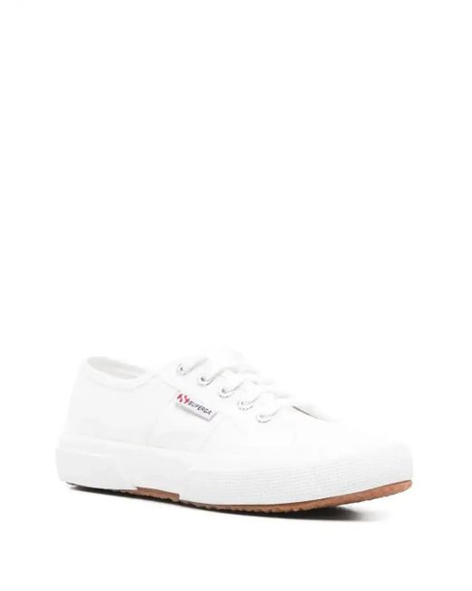 Superga White The Classic 2750 Sneakers
