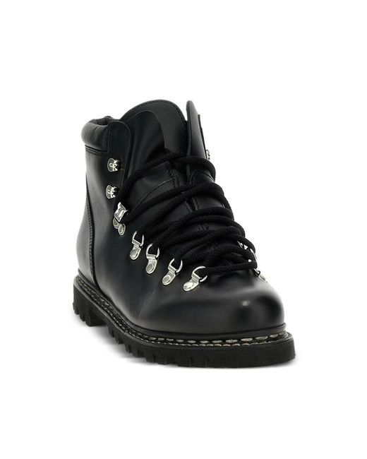Paraboot Black Avoriaz Ankle Boots for men