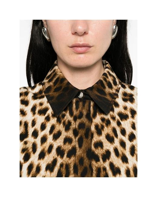 Sportmax Multicolor Lonza Animal-Print Mini Dress
