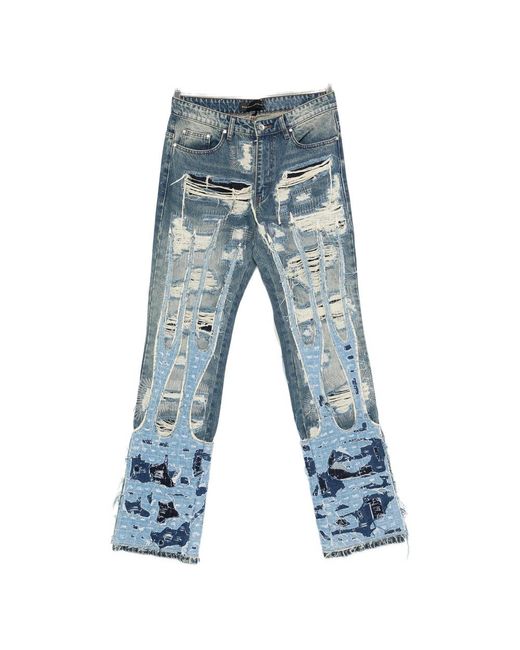 Who Decides War Blue Denim for men