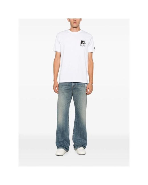 Iceberg White Looney Tunes Embroidered T-Shirt for men