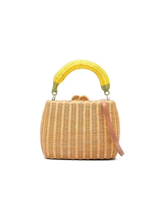 Serpui Yellow Ivy Wk Tote Bag
