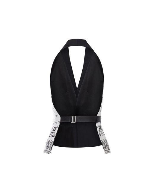 Seafarer Blue Bandana Inserts Tailored Vest