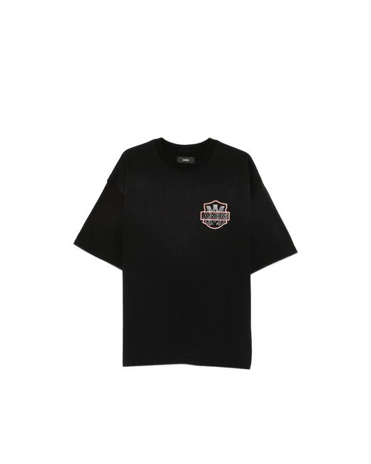 Amiri Black T-Shirt Logo for men