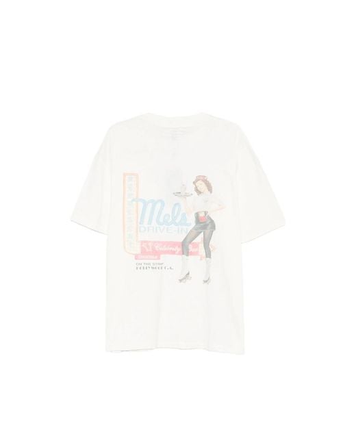 Represent White T-Shirt for men