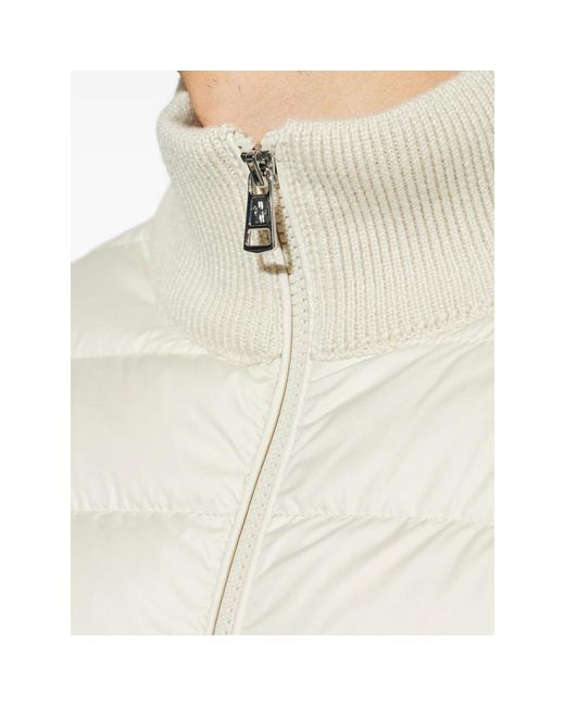 Moncler White Neutrals Jackets for men