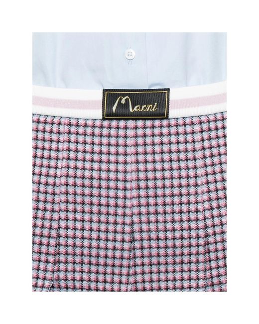Marni Purple Skirt