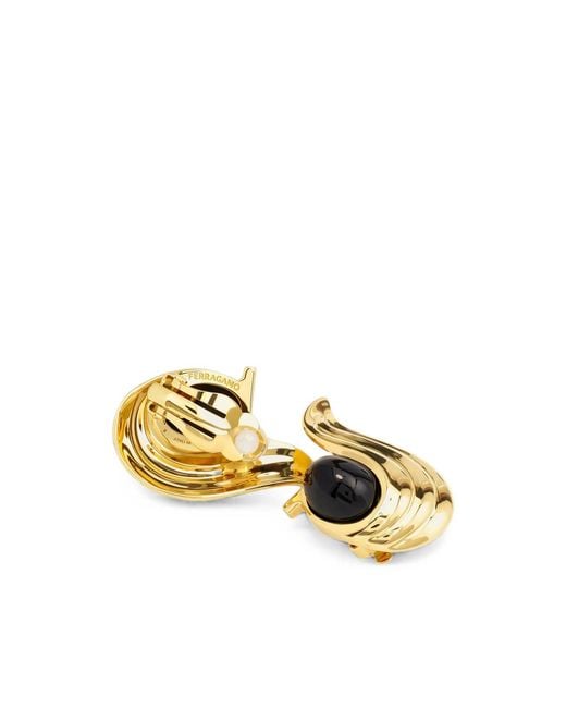 Ferragamo Metallic Earrings