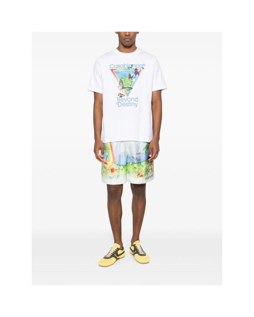 Casablanca Blue Shorts for men