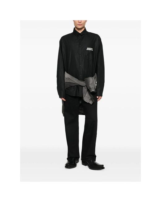 Balenciaga Black Denim for men