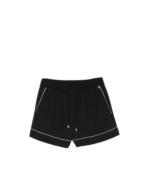 Sportmax Black Casual Shorts