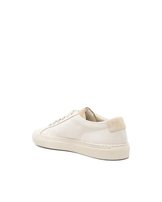 Common Projects White Leather Sneakers