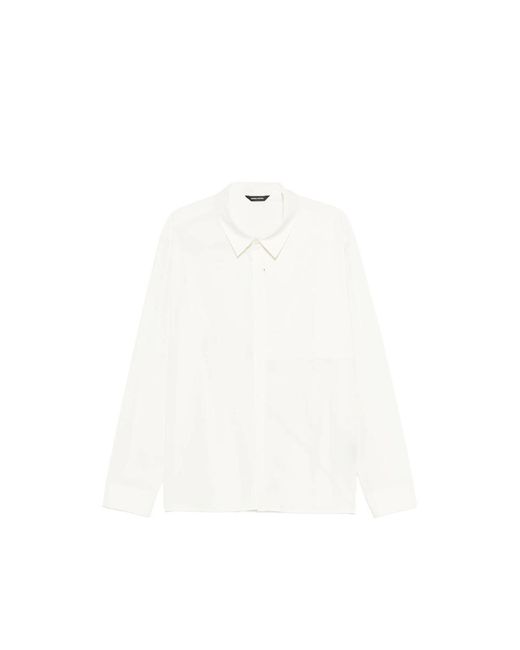 Hiking Patrol White Align Button-Up Shirt for men