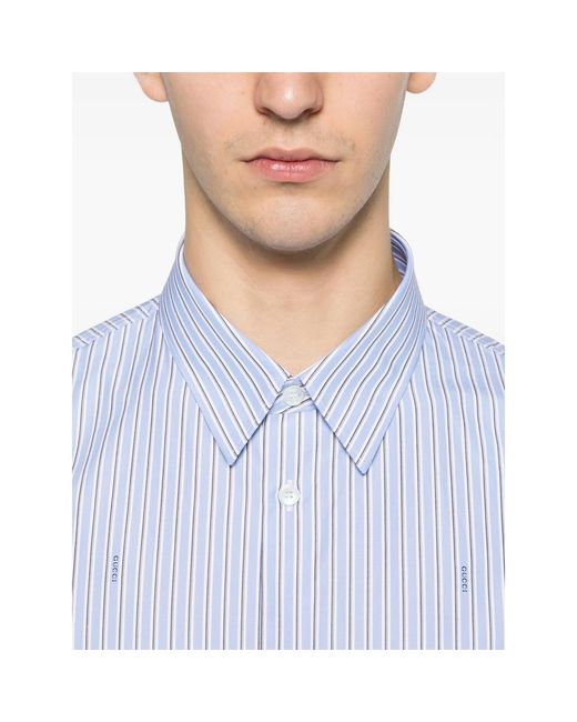 Gucci Blue Shirts for men