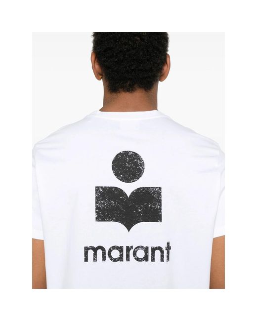Isabel Marant White Zafferh T-Shirt for men