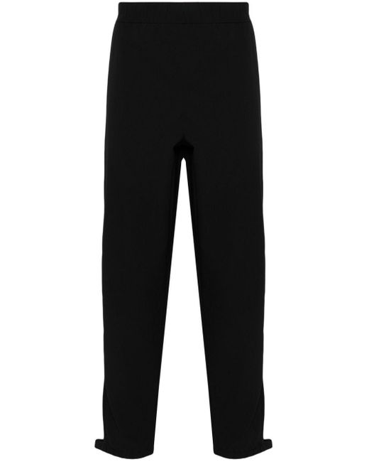 Calvin Klein Black Embroidered-Logo Track Pants for men