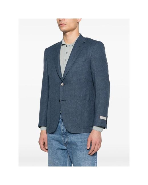Canali Blue Jackets for men
