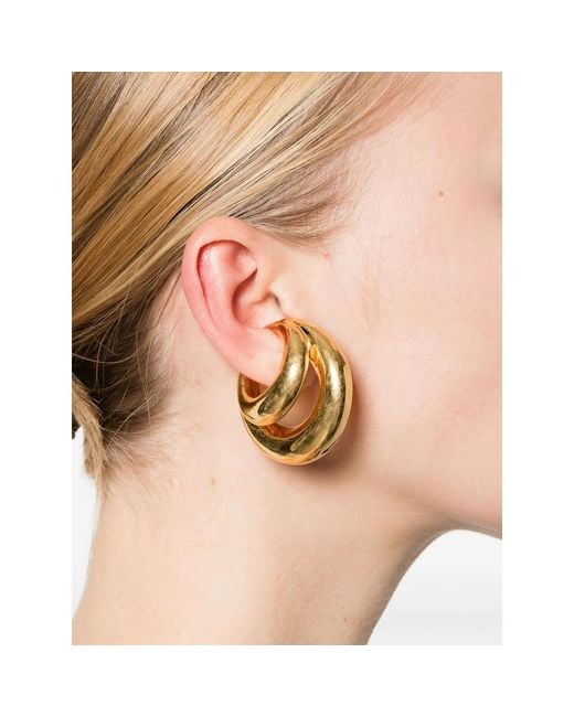 Panconesi Metallic Blow Up Stellar Cuff Earring