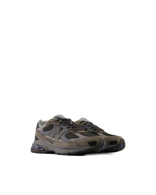 New Balance Black Sneakers Green, Blue for men