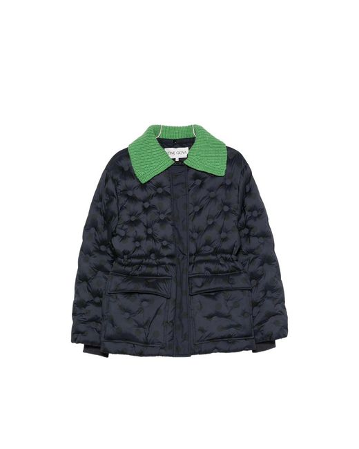 Stine Goya Green Quilted Jacket